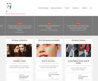 Beautysummary.com(Our online portal) Screenshot