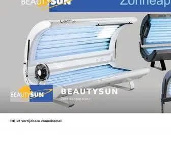 Beautysun.com(Zonneapparatuur) Screenshot