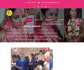 Beautyszone.com(Parlour) Screenshot