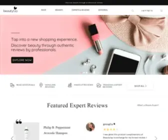 Beautytap.com(Trending Beauty Brands & Products w/ Expert Reviews) Screenshot
