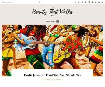 Beautythatwalks.com(Beauty That Walks) Screenshot