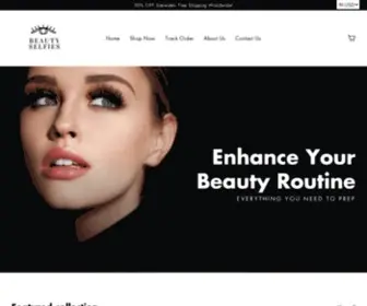 Beautyuplight.com(This Wireless Charging LED Makeup Mirror) Screenshot