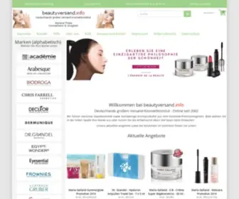 Beautyversand.info(Www.shop) Screenshot