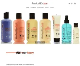 Beautywithatwistproducts.com(Beauty with a Twist hair products) Screenshot