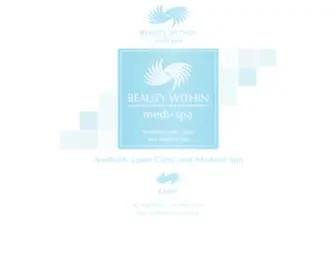 Beautywithinspa.co.uk(Beauty Within Spa) Screenshot