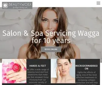 Beautyworxwagga.com.au(BEAUTY WORX WAGGA) Screenshot