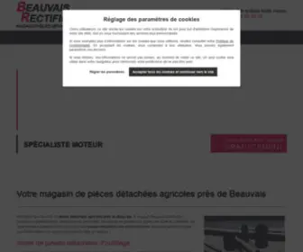 Beauvais-Rectification.com(Pièces détachées agricoles Beauvais) Screenshot