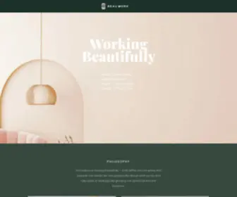 Beauwork.co(Home) Screenshot