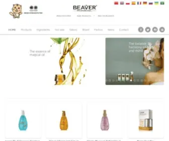 Beaver-CN.com(Guangzhou Beaver Cosmetic Co) Screenshot