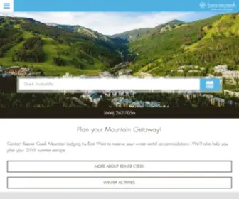Beavercreekmountainlodging.com(Colorado Ski Vacation Rentals) Screenshot