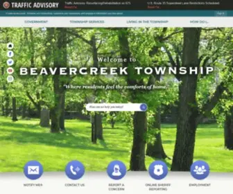 Beavercreektownship.org(Beavercreek Township) Screenshot