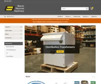 Beaverelectrical.com(Beaver Electrical Machinery) Screenshot