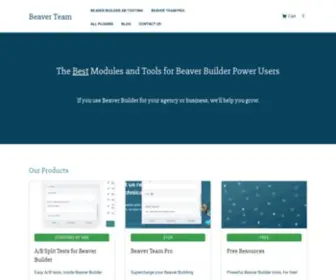 Beaver.team(Smart WordPress and Beaver Builder Plugins) Screenshot