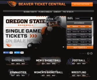 Beavertickets.com(OSU Ticket) Screenshot