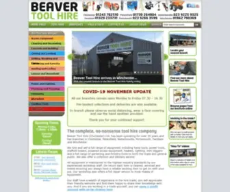 Beavertoolhire.co.uk(Beaver Tool Hire) Screenshot
