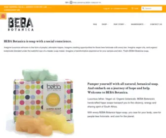 Bebabotanica.com(BEBA Botanica Handmade Soap and Zero Waste Haircare inspired by Nature) Screenshot