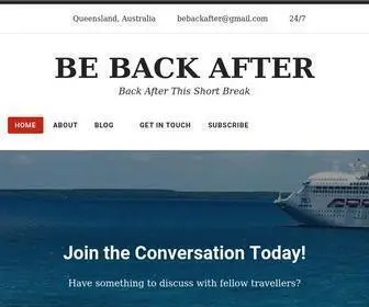 Bebackafter.com(BE BACK AFTER) Screenshot