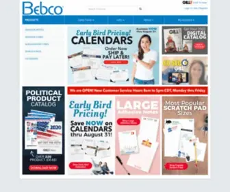 Bebco.com(Adhesive Notes) Screenshot
