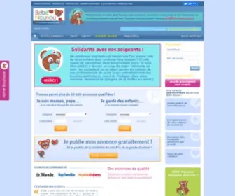 Bebe-Nounou.com(Toutes les annonces de garde d'enfant proches de vous) Screenshot