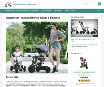 Bebe-Roule.fr(Tricycle bébé & draisienne) Screenshot