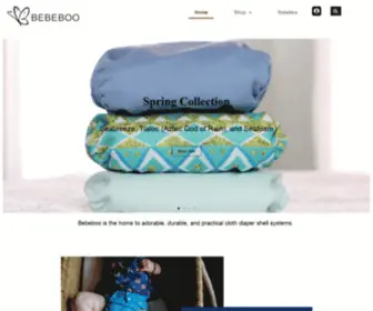 Bebeboodiapers.com(Adaptable Cloth Diaper Shell Systems) Screenshot