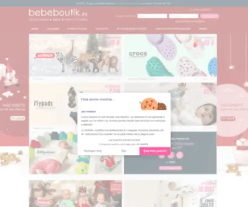 Bebeboutik.es(Ventas privadas bebés) Screenshot