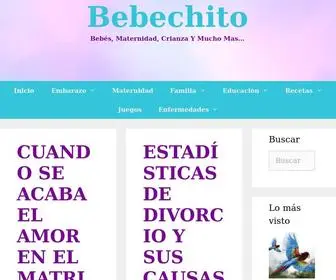 Bebechito.com(Bebechito) Screenshot