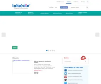 Bebedor.com(Türkiye'nin Bebek Bakım Markası Bebedor) Screenshot