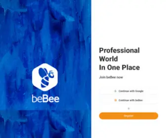 Bebee.com(Professional World In One Place) Screenshot