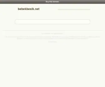 Bebekbesik.net(Bebek Beşikleri) Screenshot