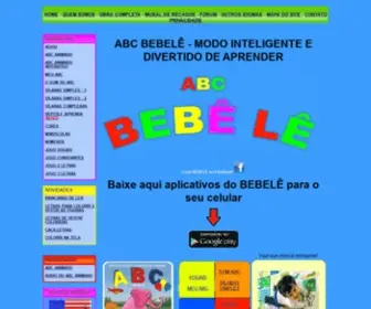 Bebele.com.br(ABC BEBELÊ) Screenshot