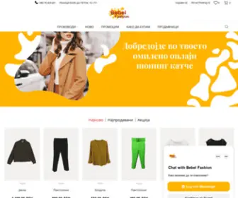 Bebelfashion.mk(Онлајн продажба на женска облека) Screenshot
