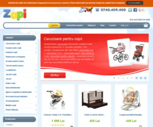 Bebelusi.com(Magazin online bebelusi) Screenshot