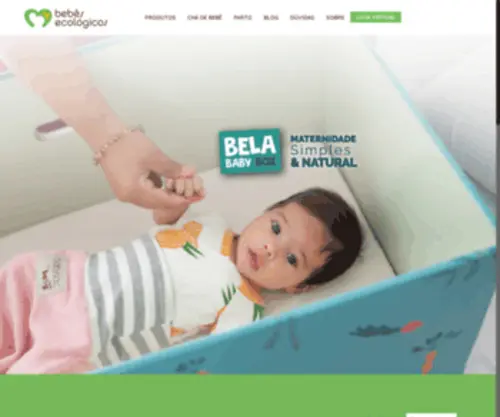Bebesecologicos.eco.br(Bebês Ecológicos) Screenshot