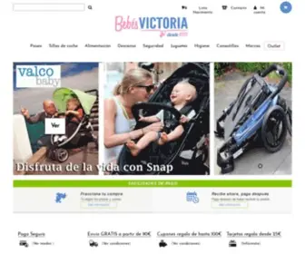 Bebesvictoria.es(Tienda Online Bebés Victoria) Screenshot