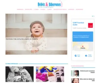 Bebesybiberones.es(Bebés y Biberones) Screenshot