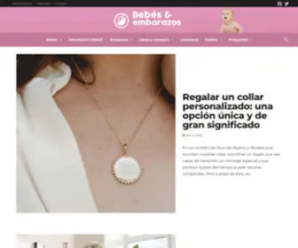 Bebesyembarazos.com(Blog de bebés y embarazos) Screenshot