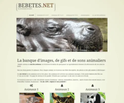 Bebetes.net(Ecoute et identifie le cri des animaux. De nombreux extraits sonores te sont proposés) Screenshot