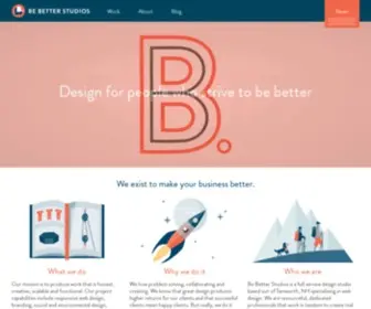 Bebetterstudios.com(Be Better Studios) Screenshot