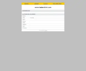 Bebevitrini.com(万网域名) Screenshot