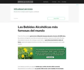 Bebidasalcoholicas.org(Las 100 BEBIDAS ALCOHÓLICAS más famosas del mundo) Screenshot