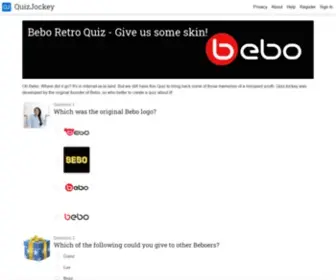 Bebo.com(Bebo is a company) Screenshot