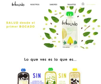 Bebocado.com(Alimentacion Complementaria) Screenshot