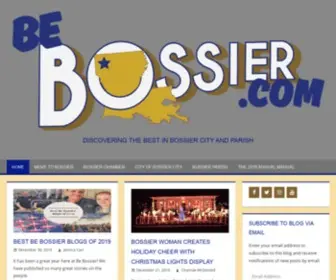 Bebossier.com(Be Bossier) Screenshot