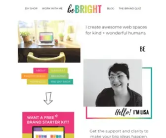 Bebrightstudio.com(A digital design) Screenshot