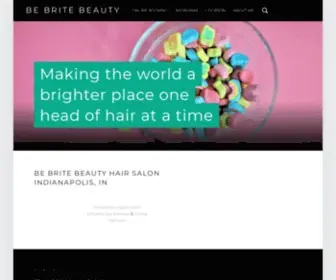 Bebritebeauty.com(Best Indianapolis Hair Salons) Screenshot