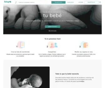 Bebup.es(Crea tu lista de nacimiento) Screenshot