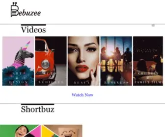 Bebuzee.com(Videos, Photos & Blogs) Screenshot