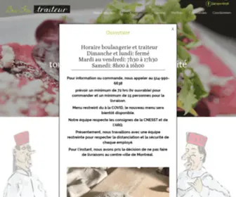 Bec-Fin.ca(L'Atelier Boulangerie Bec) Screenshot
