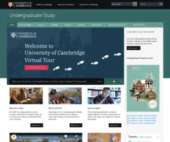 Becambridge.com(Undergraduate Study) Screenshot